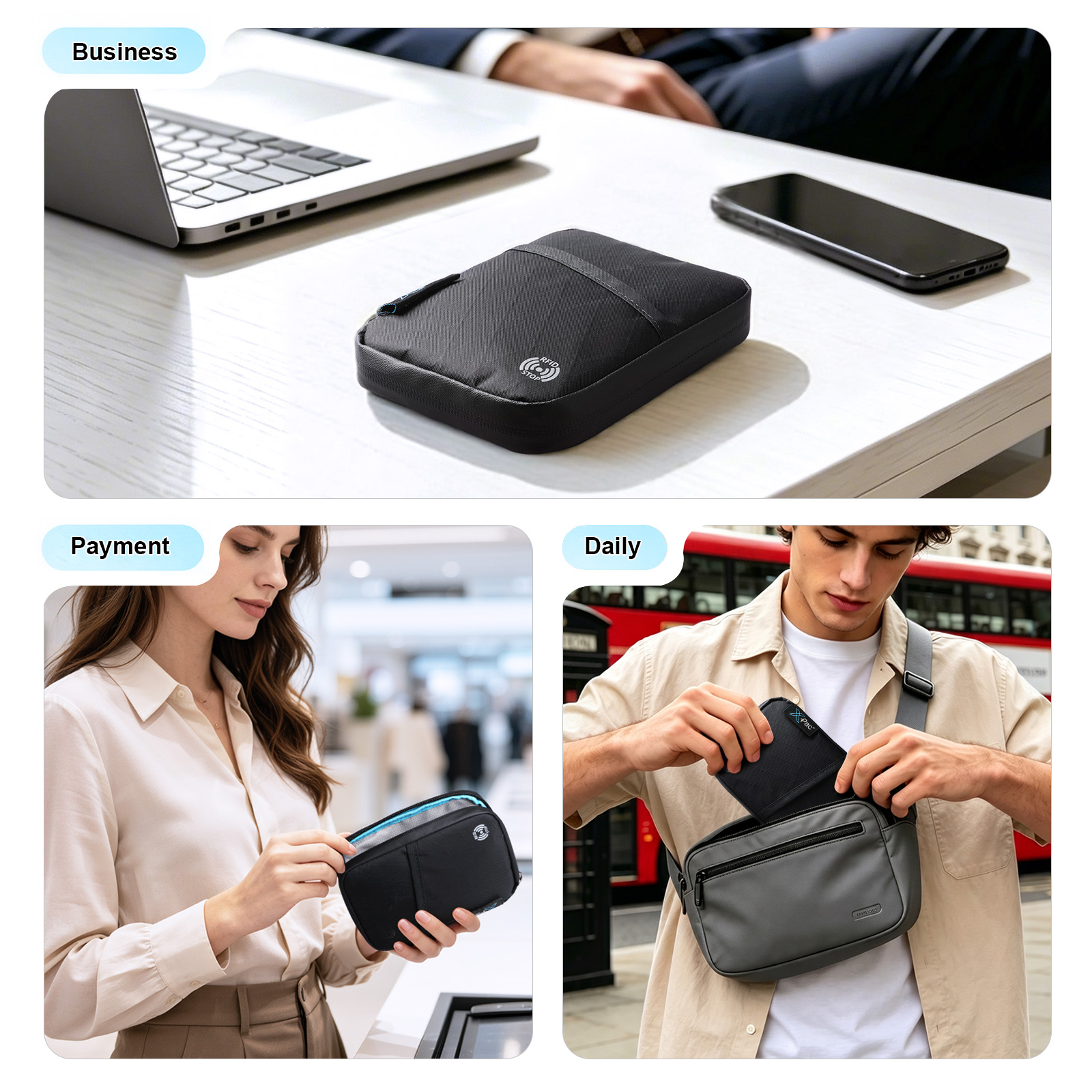HcanKcan Mini Anti-theft Passp - огляд і ціна Travel Accessories Wallet