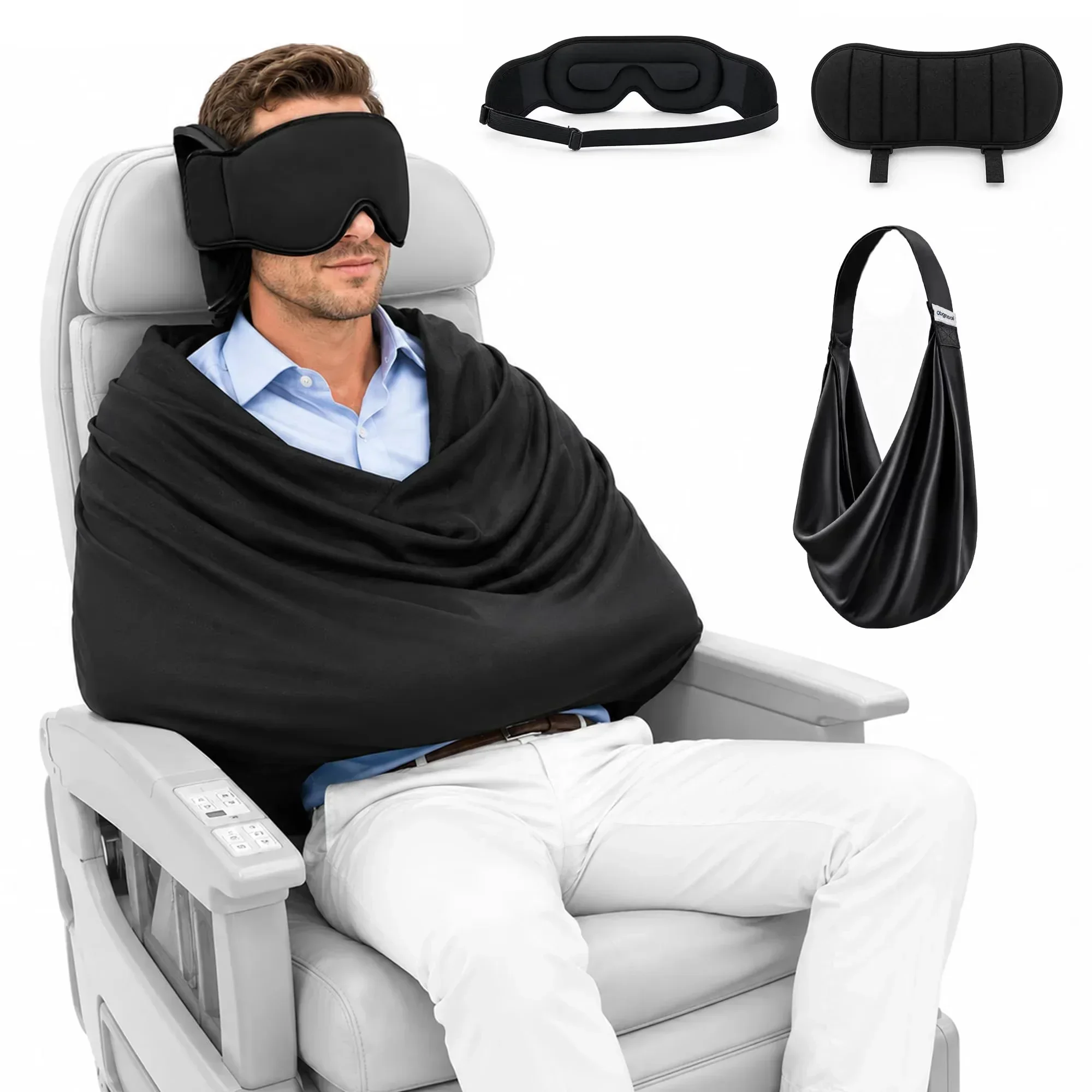 NWE3-in-1 AirplaneSleep Suppor - огляд і ціна Travel Accessories Long Flight