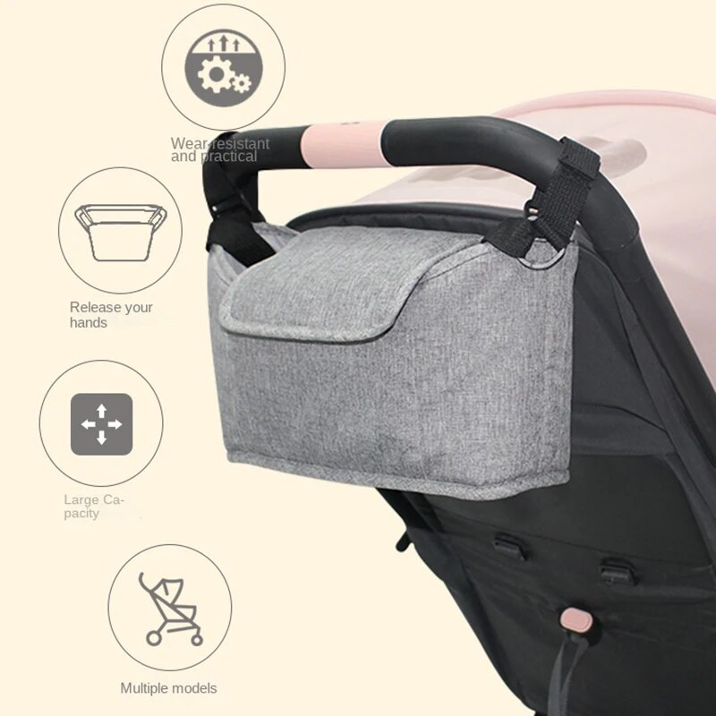 Baby Stroller Hanging Bags Mom - огляд і ціна Travel Accessories Baby