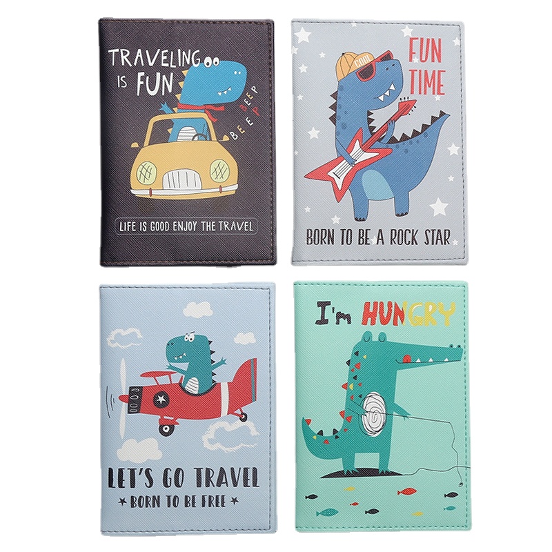 Cartoon Dinosaur Printed Passp - огляд і ціна Travel Accessories Wallet
