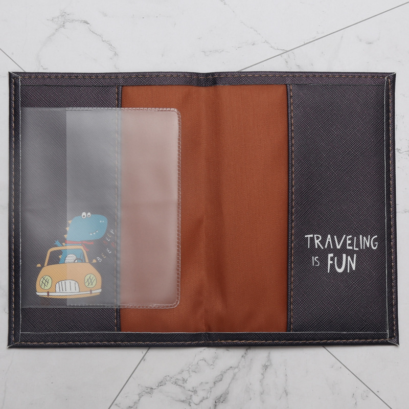 Cartoon Dinosaur Printed Passp - огляд і ціна Travel Accessories Wallet