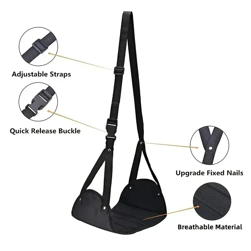 Portable Adjustable Footrest H - огляд і ціна Travel Accessories Long Flight
