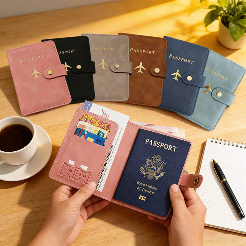Leather Passport Holder Covers - огляд і ціна Travel Accessories Wallet