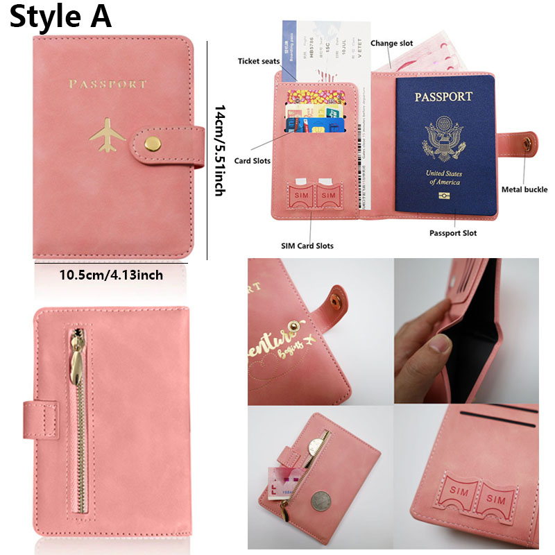 Leather Passport Holder Covers - огляд і ціна Travel Accessories Wallet