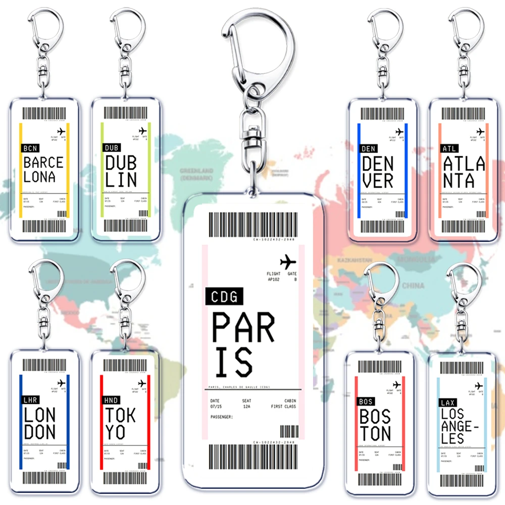 Plane Ticket Boarding Pass Key - огляд і ціна Travel Accessories India