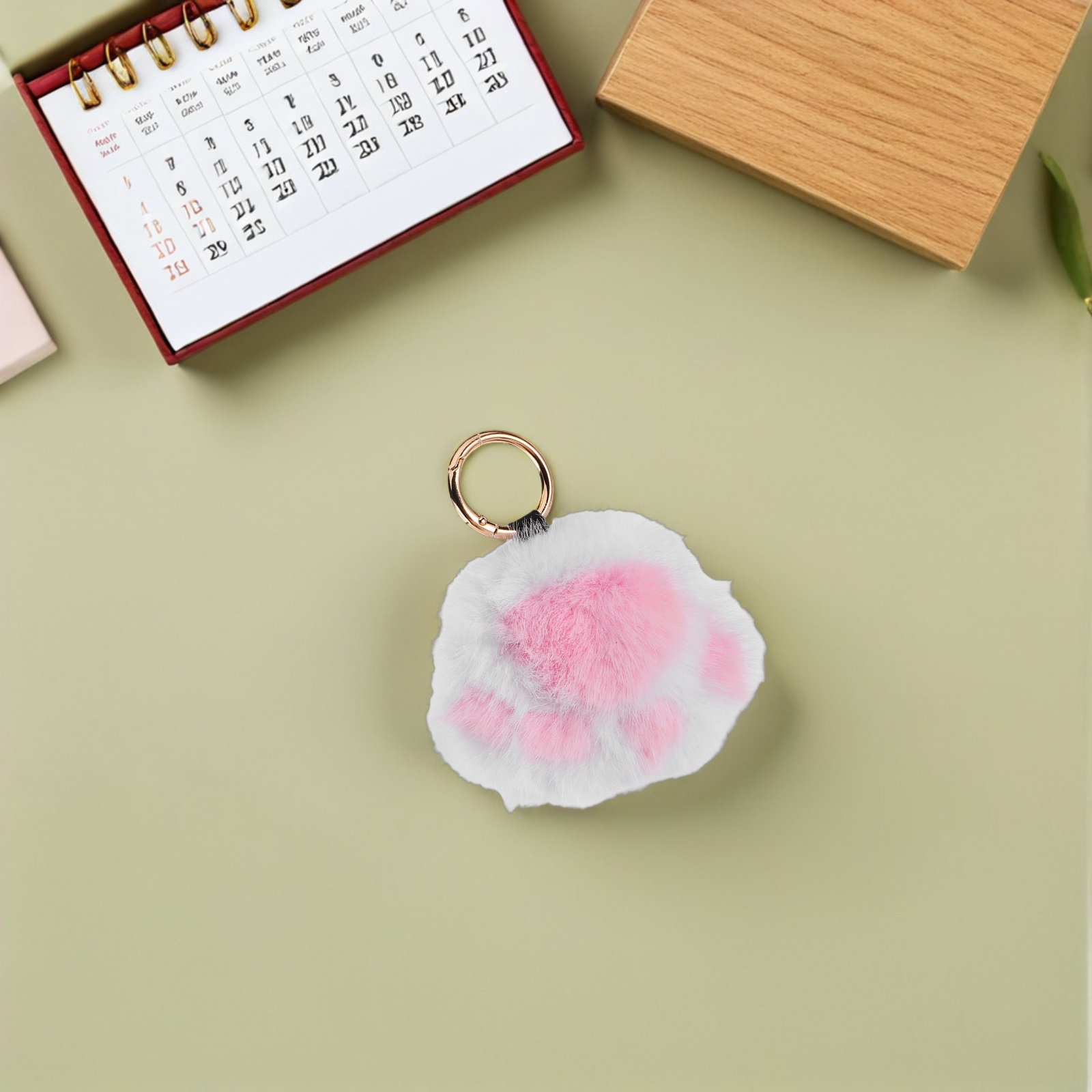 Cute Cat Paw Keychain Charm Pl - огляд і ціна Travel Accessories Ideas