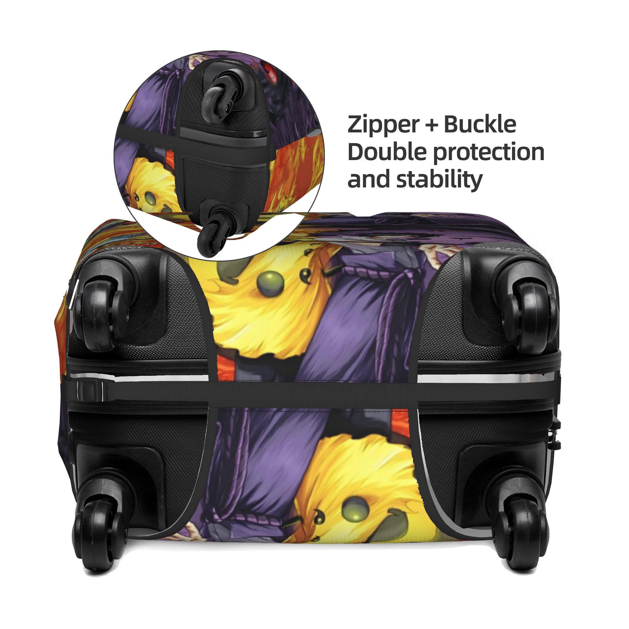 Custom Anime Uzumaki N-Narutoe - огляд і ціна Luggage Cover Protector
