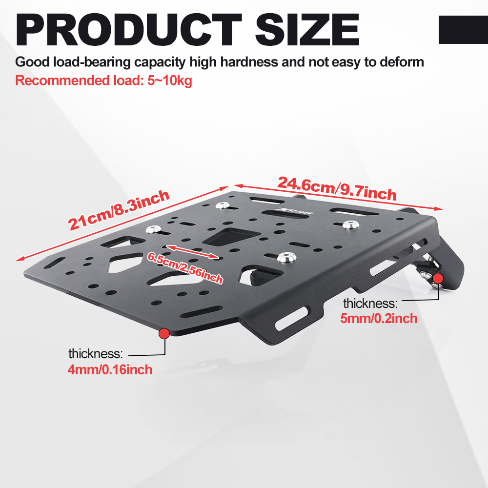 Rear Luggage Rack Motorcycle C - огляд і ціна Luggage Cover Protector