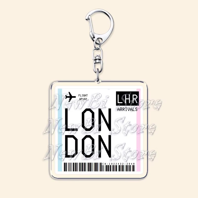 Travel Plane Ticket Boarding P - огляд і ціна Travel Accessories Jewelry